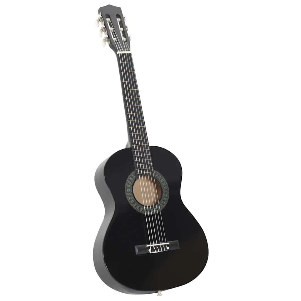 vidaXL 8-delige klassieke gitaar leerset, 1/2, 34