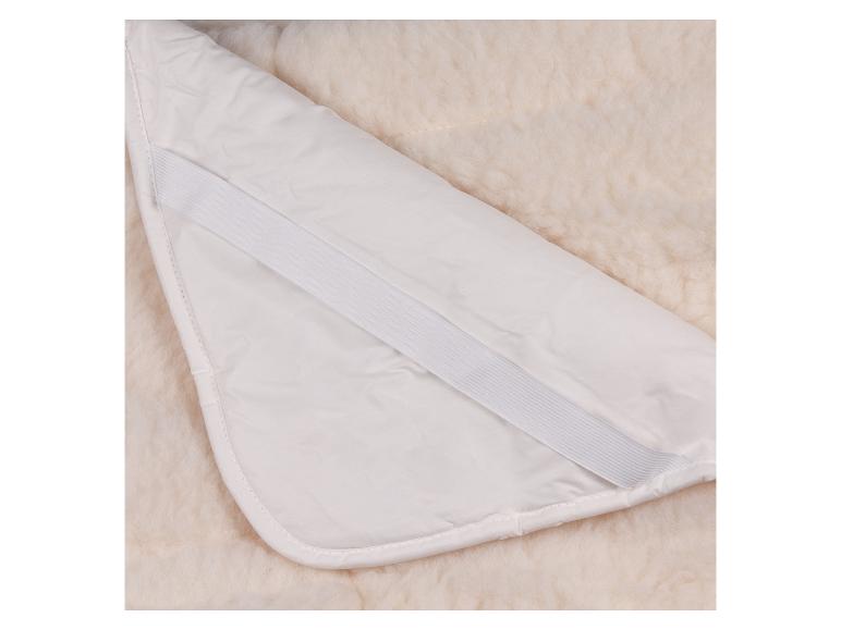 Texels Wol matras topper 90 x 200 cm