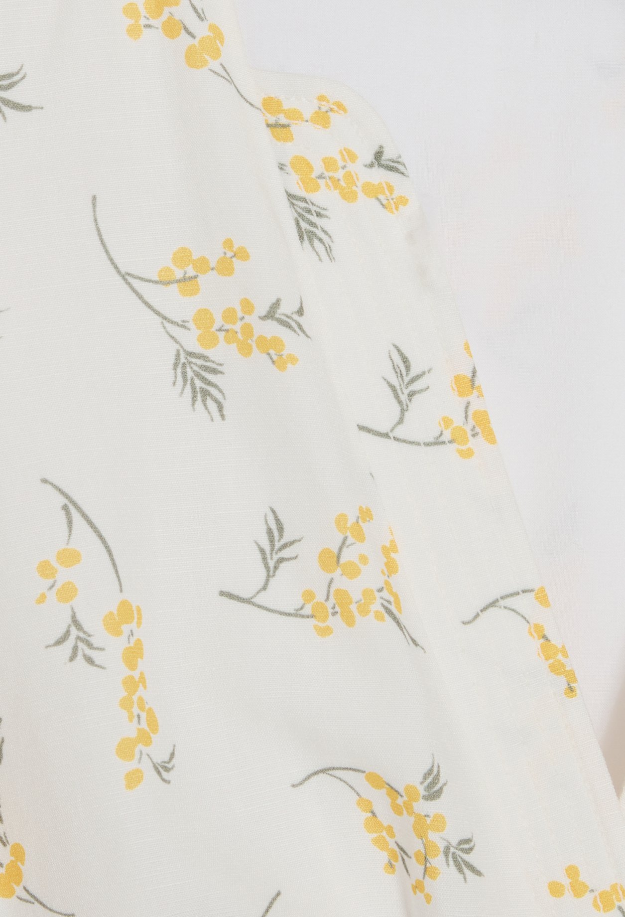 Robe courte portefeuille mimosa