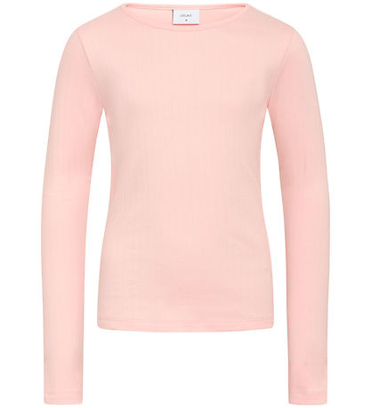 Grønt Bluse - Rib - Dopim - Pearl Pink