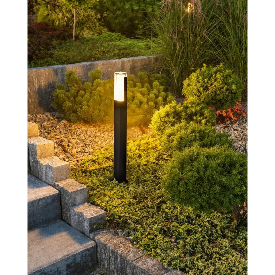 AWUNA - Tuinverlichting - Zwart - Aluminium