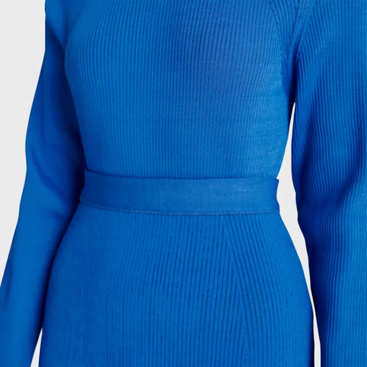 Jupe en tricot Future73 Timberland x Suzanne Oude Hengel pour femme en bleu