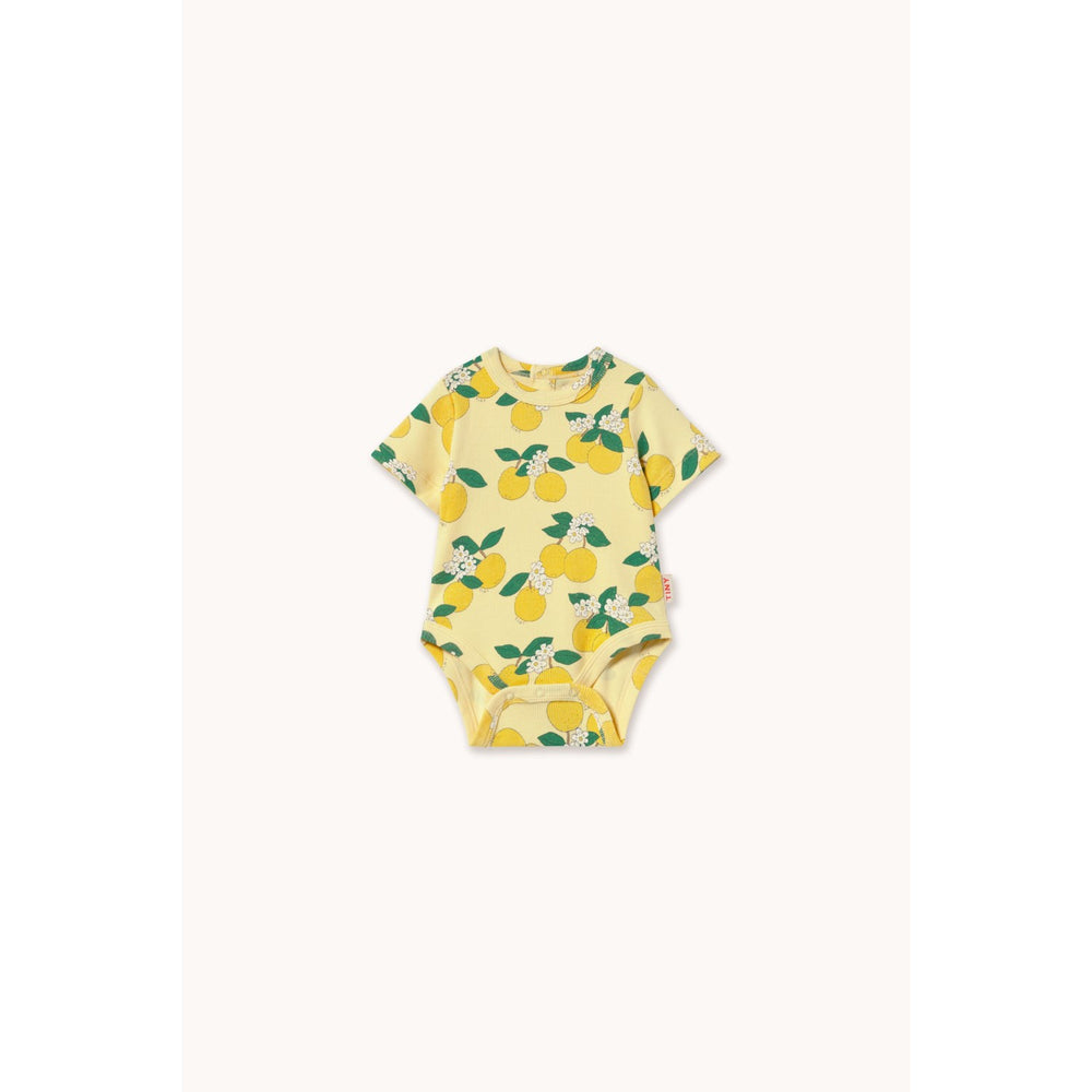 Køb TinyCottons Mellow Yellow Oranges Rib Body