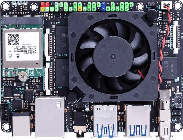 ASUS Tinker Board R - Enkelttavle-computer - Rockchip RK3399Pro / 1.8 GHz - RAM 4 GB - Blitz 16 GB - 802.11a/b/g/n/ac, Bluetooth 5.0