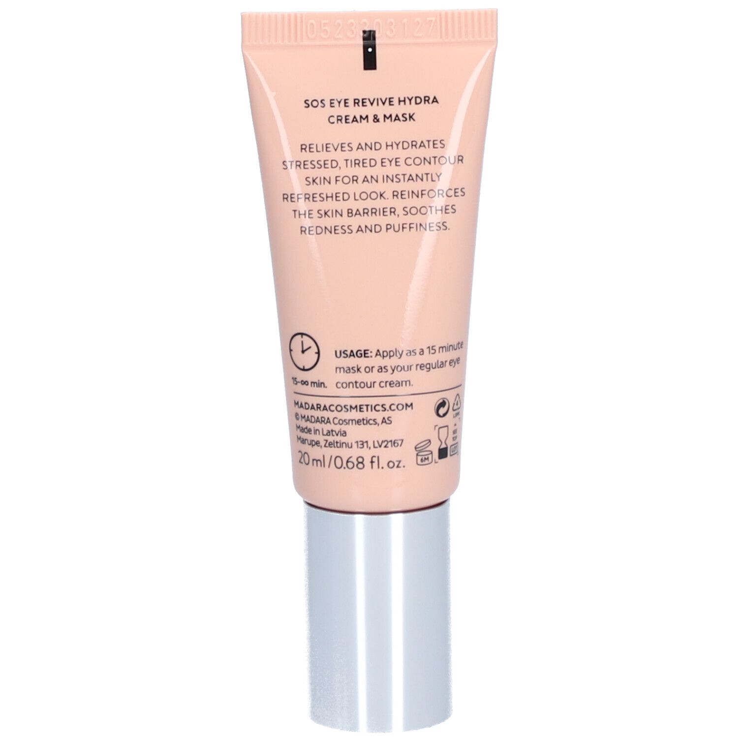 Madara SOS Augenbelebende Hydratisierende Creme & Maske 20ml