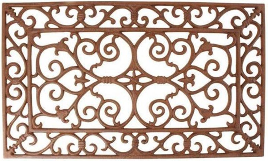 Esschert Design buitenmat Gietijzer bruin 59,4 x 34 cm