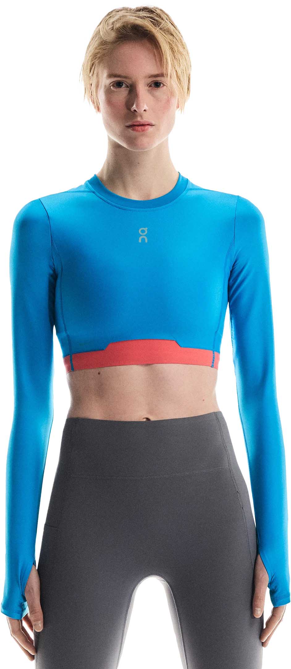 Train Long Sleeve Crop Dame Malibu