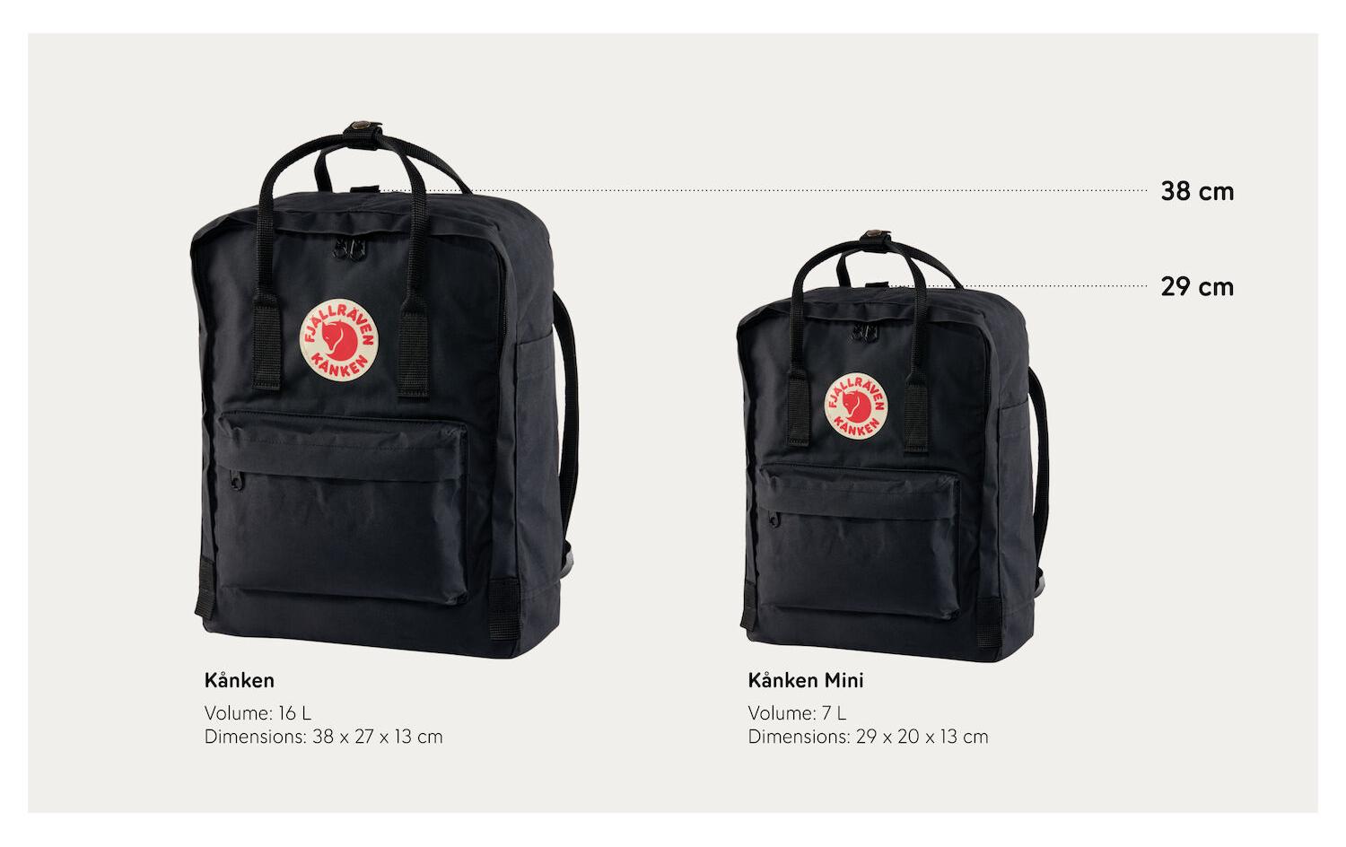 Freizeitrucksack Kanken 16 lLeichter Alltagsrucksack