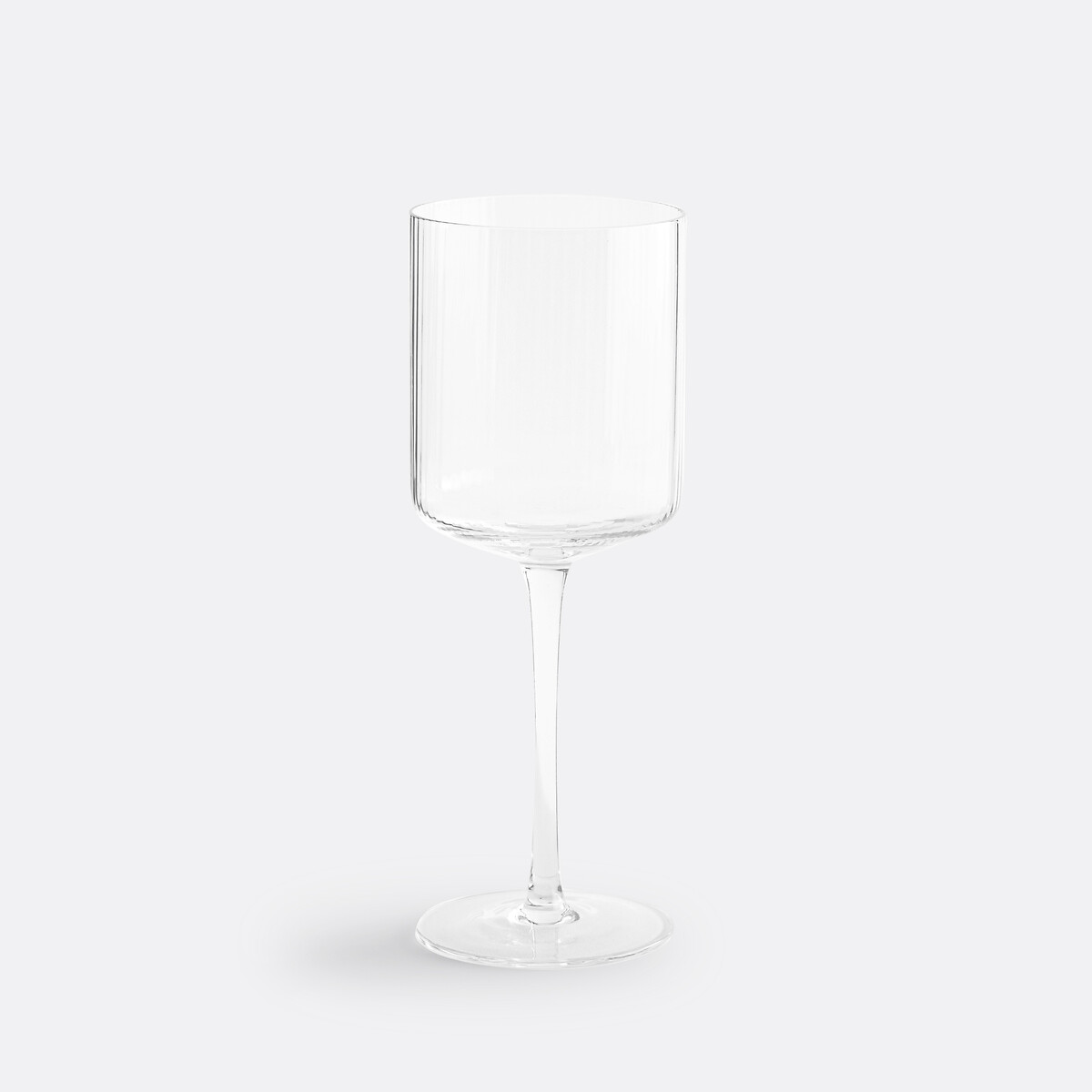 LA REDOUTE INTERIEURS<br>Conjunto de 6 taças de vinho em vidro canelado Stria
