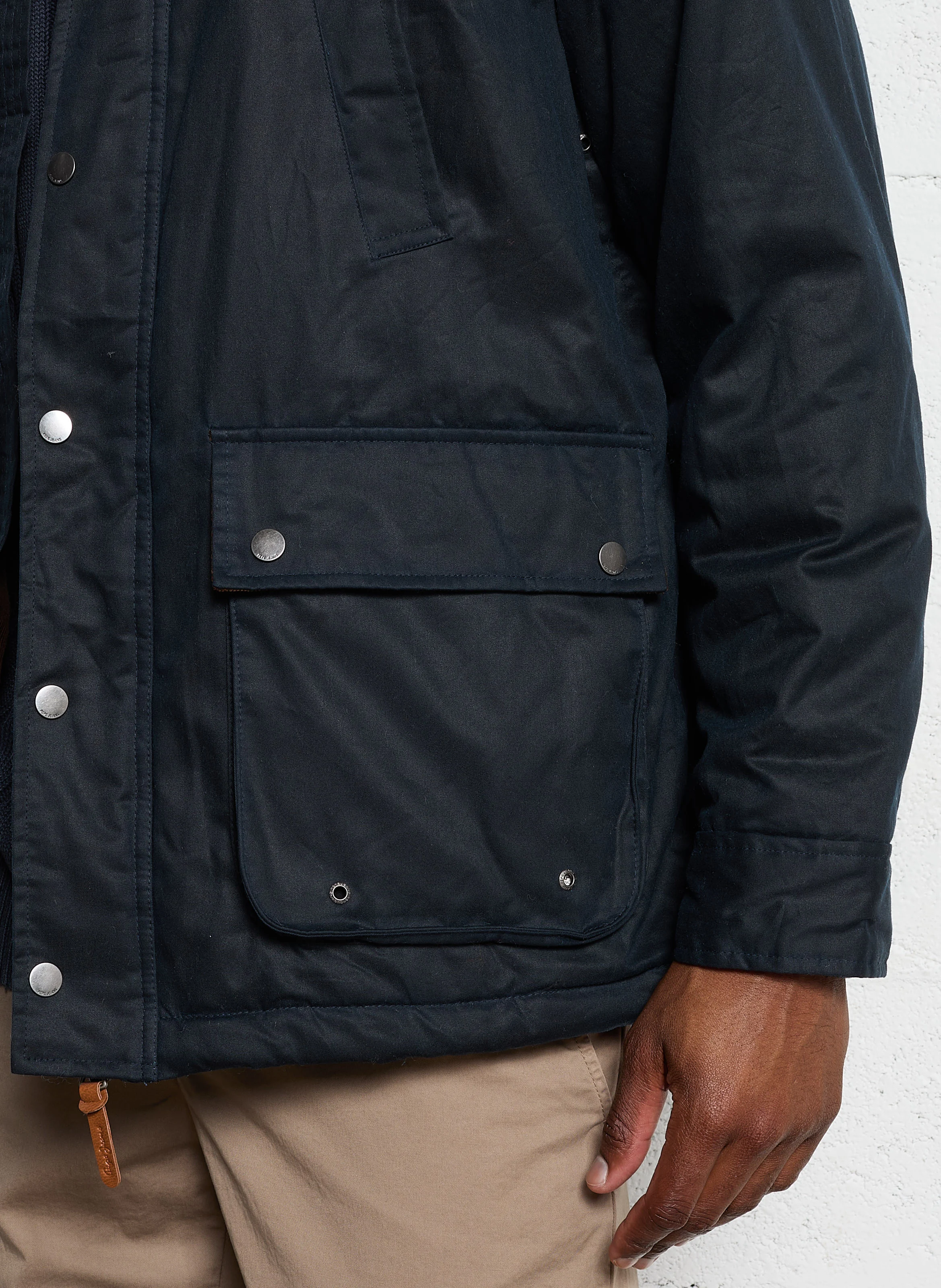 TOGAN - Veste col classique en coton | Bleu