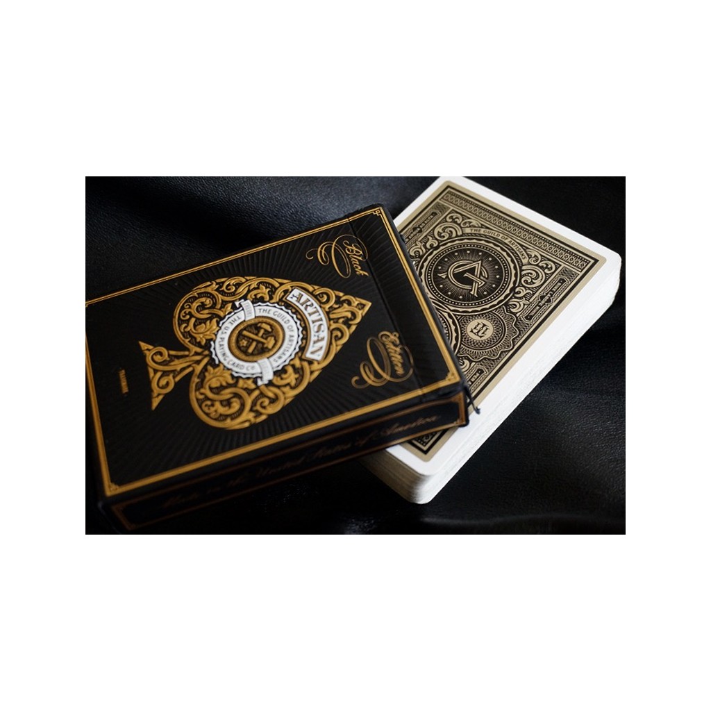 Cartes à jouer Theory11 - Artisan Black