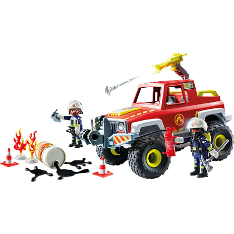 Playmobil brandbil 71824 68 dele