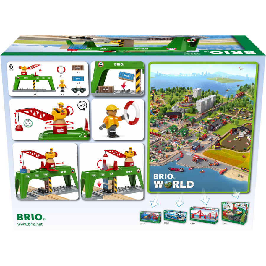 BRIO® Bahn Verlade-Terminal