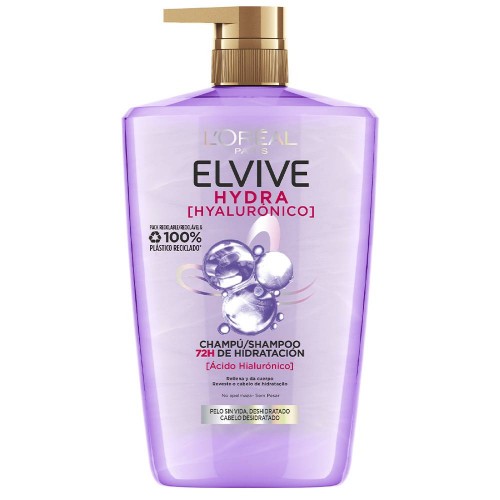 L'Oréal Paris Elvive Hidra Hialurónico Shampoo 1000ml