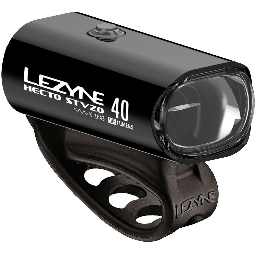 Lezyne Hecto Drive 40 StVZO Vorderlicht schwarz
