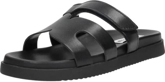 Steve Madden sandaaltjes van leer met klittenbandsluiting model 'Missile'