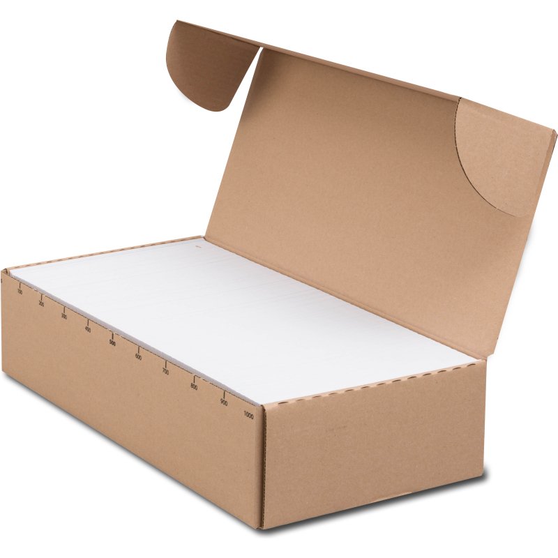 Enveloppe patte trapèze blanches C6/C5 115x229 80 g/m² gommées - Boite de 1000