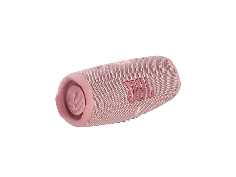 JBL Bluetooth Speaker Charge 5 Pink Tragbarer wasserdichter Lautsprecher mit Powerbank