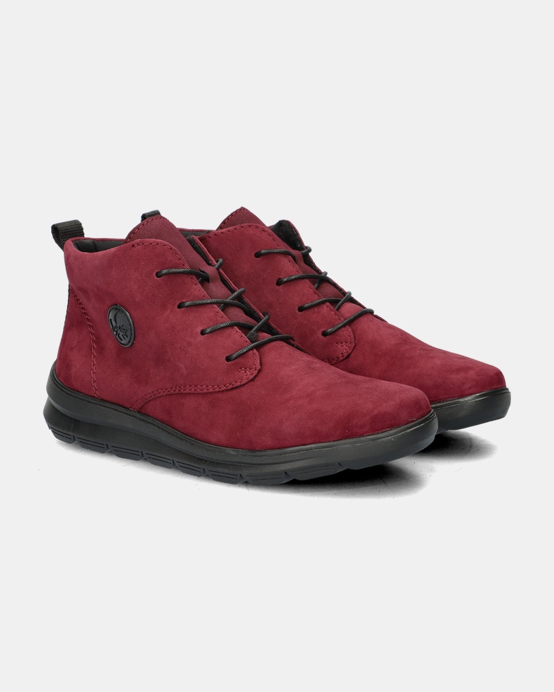 Rieker Veterboots  - rood
