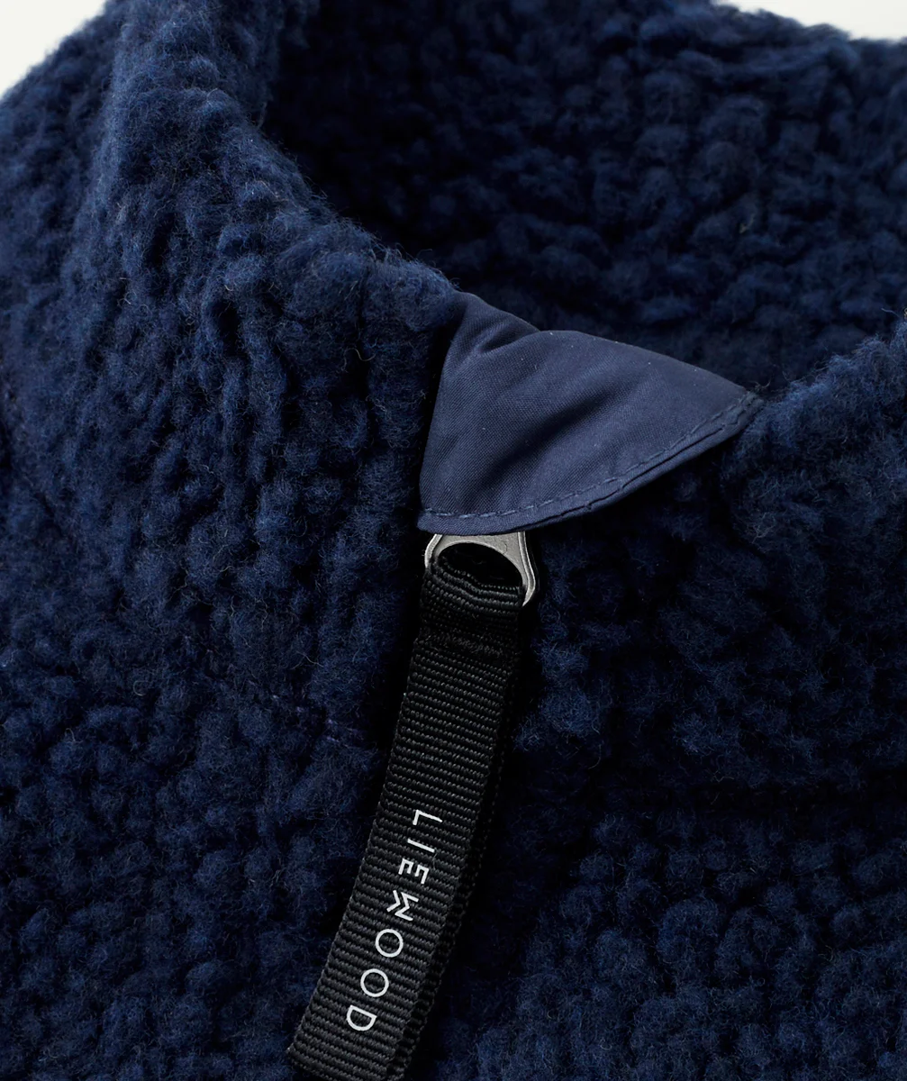 LIEWOODCACHE-COU EN SHERPA VILO BLEU FONCÉ