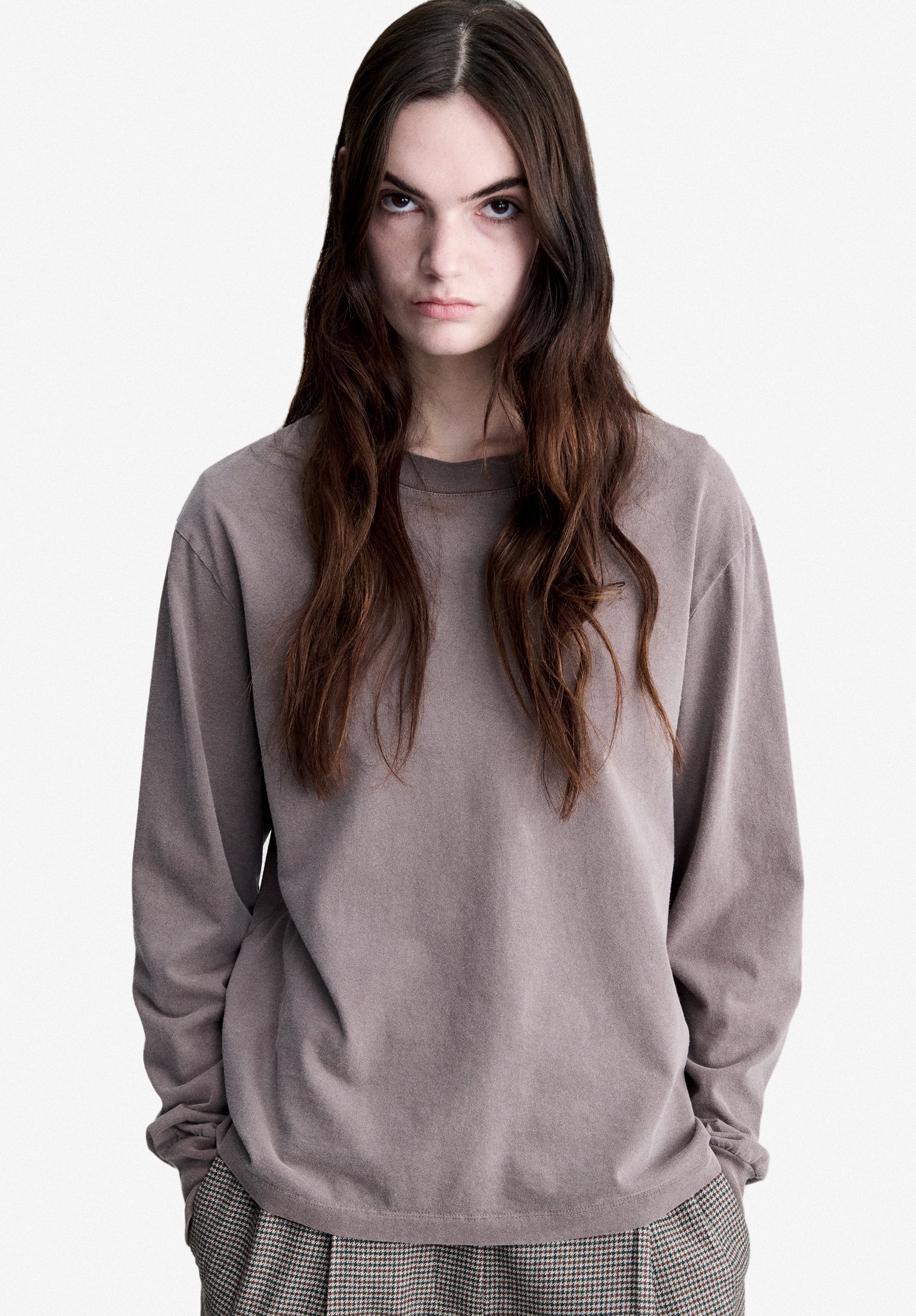 T-Shirt manches longues A.P.C. Hiver 26 marron noisette - Noisette
