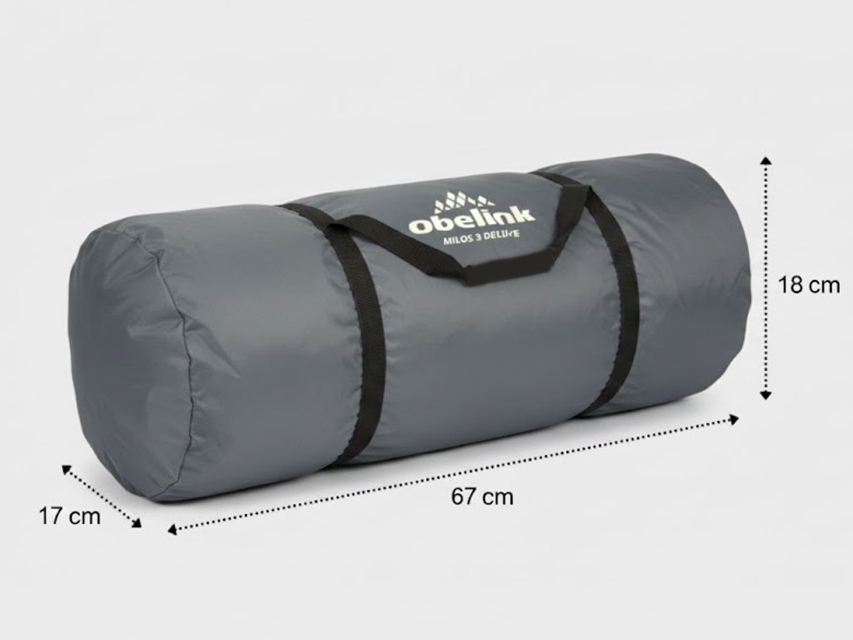Obelink Milos 3 Deluxe koepeltent
