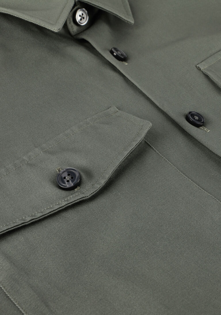 BOSS groene boss overshirt nathan_ft