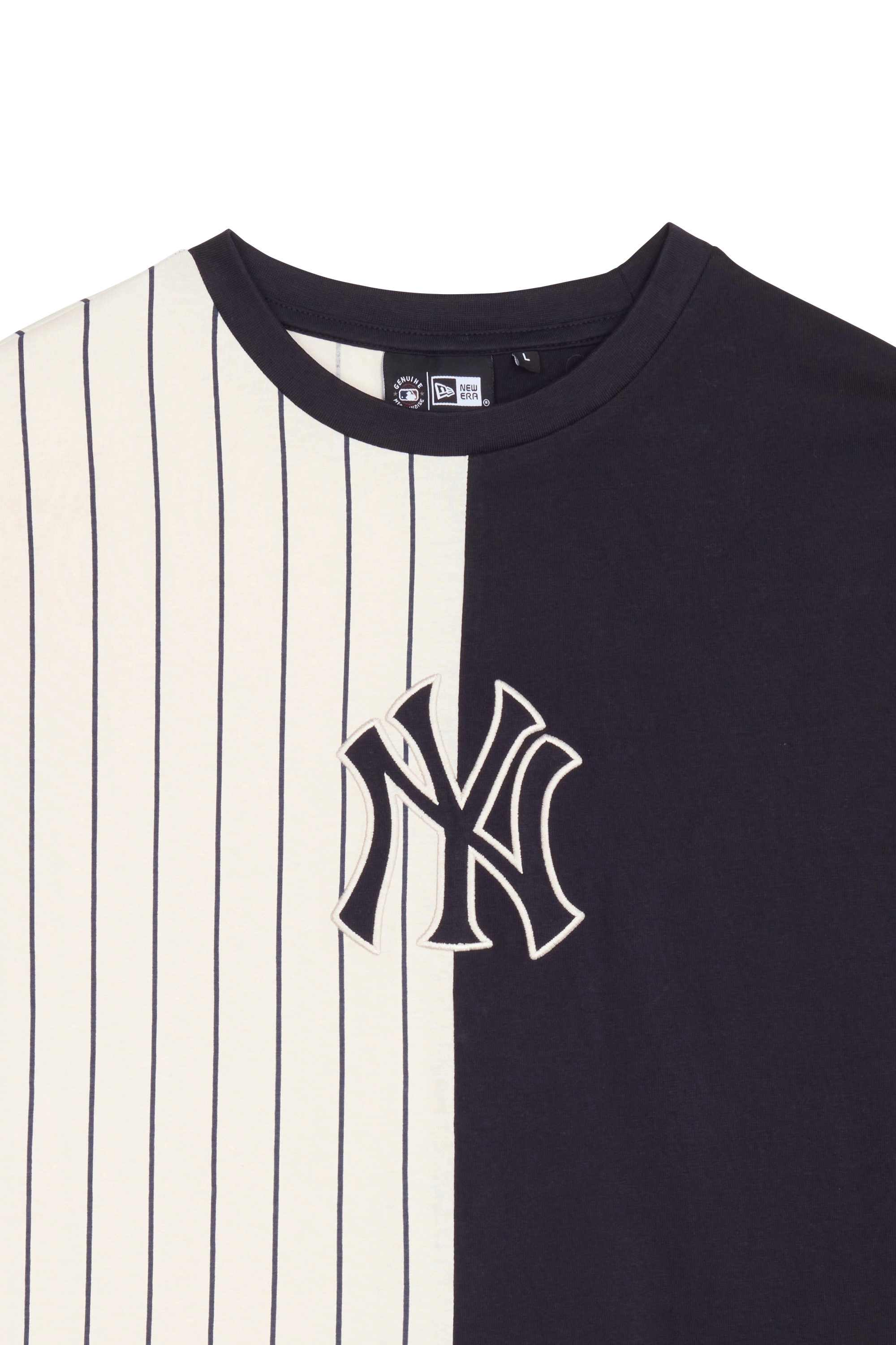 NEW ERA T-shirt  MLB HALF STRIPED Multicolore