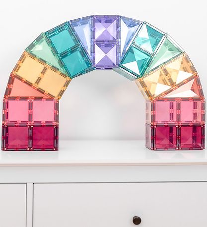 Connetix Magnets?t - 120 Dele - Pastel Creative