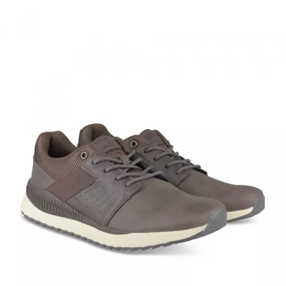 Baskets MARRON DENIM SIDE