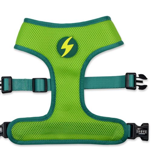 Coleira Dashi Neo Mesh Verde Abacate para Cães Grandes