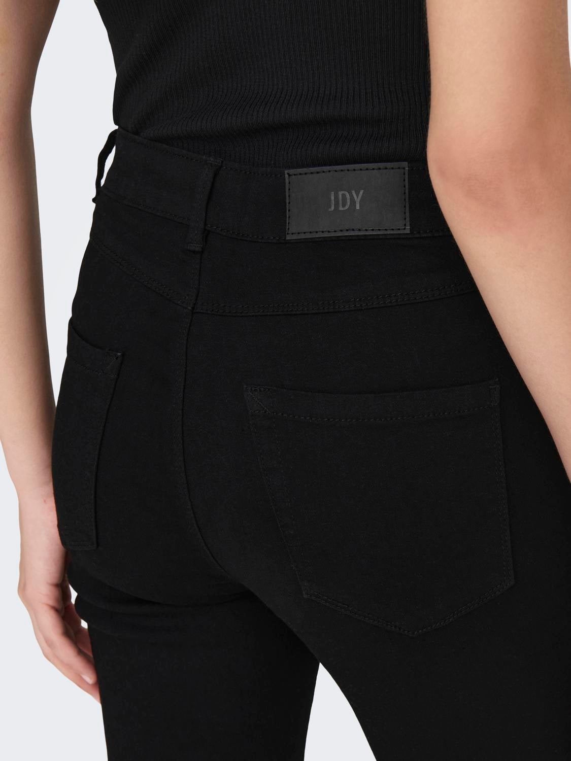 JDYMOON Skinny Fit Jeans Black Denim