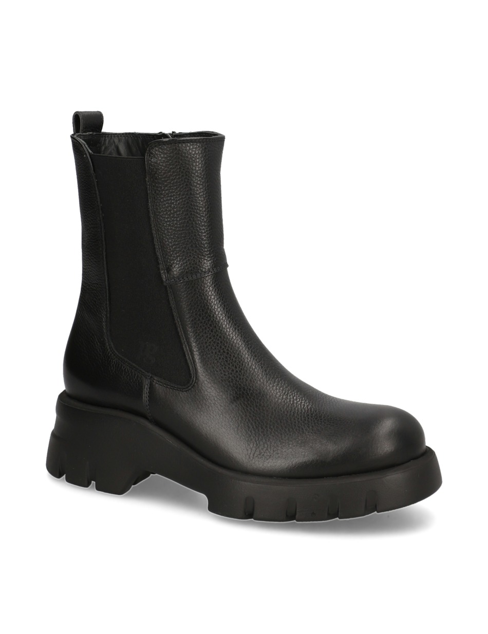 Glattleder Chelsea Boot