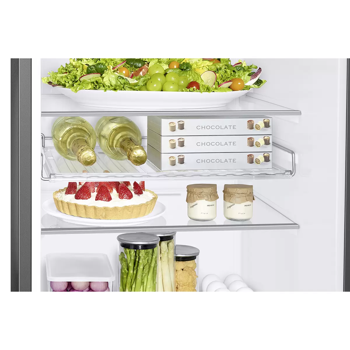 Samsung Kühl-Gefrierkombi RB36T605CB1/WS Anthrazit