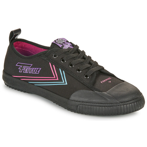 Feiyue - Fe Lo 1920 Street Fighter - Noir / Bleu / Rose