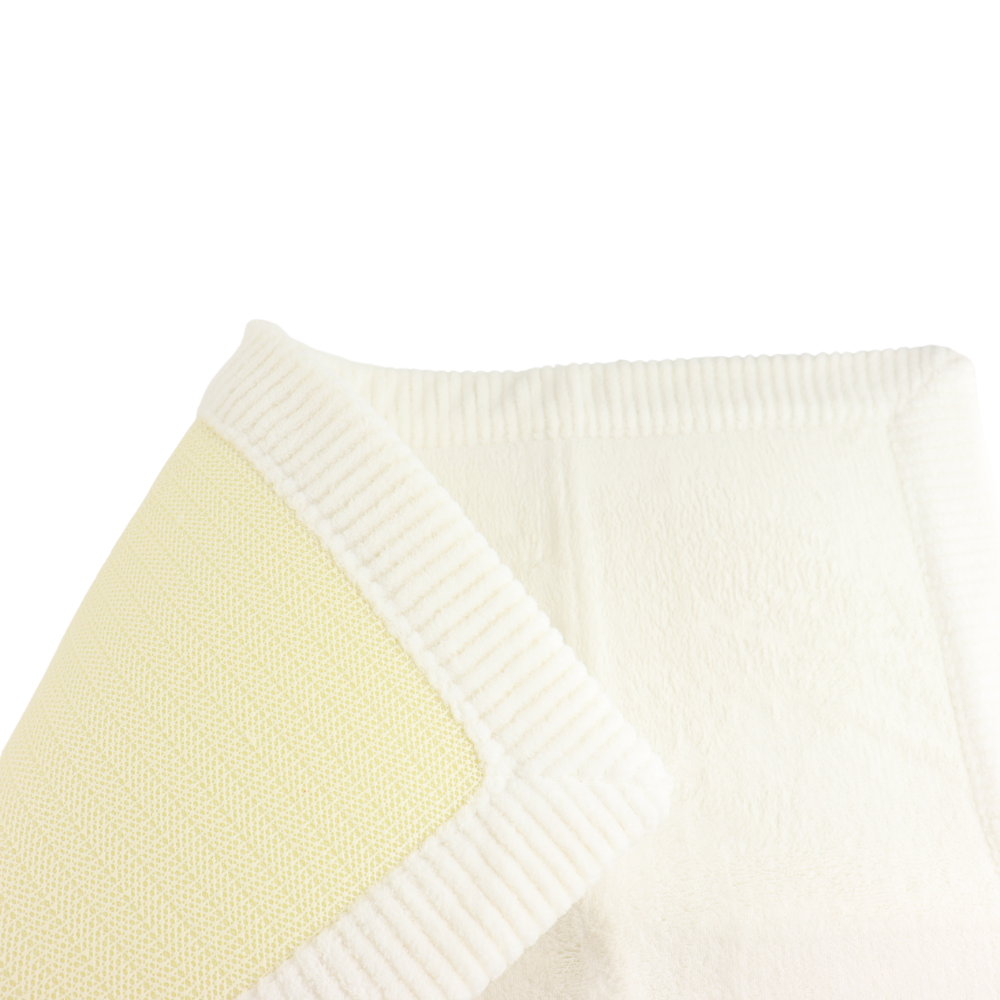 Orange85 50 x 80 cm polyester badmat - White