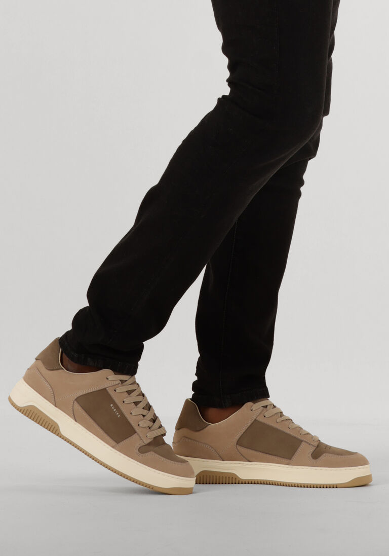 bruine nubikk lage sneakers basket rae