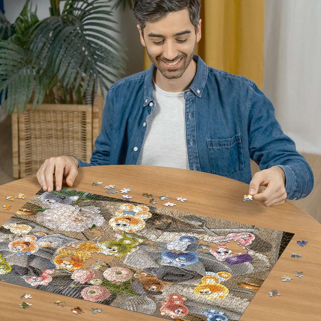 Ravensburger Spiel Gelini decken den Tisch