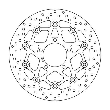 Disque de frein Rond Brembo flottant