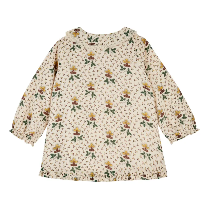 Emile et Ida Robe Fleurie | Ecru