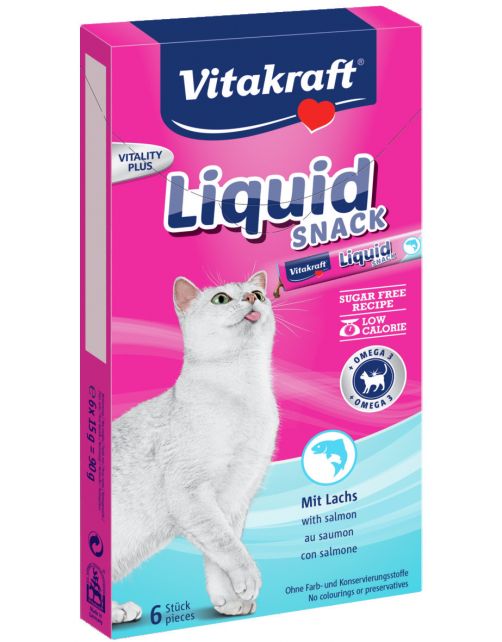 Vitakraft Cat Liquid Snack 6 stuks - Kattensnack