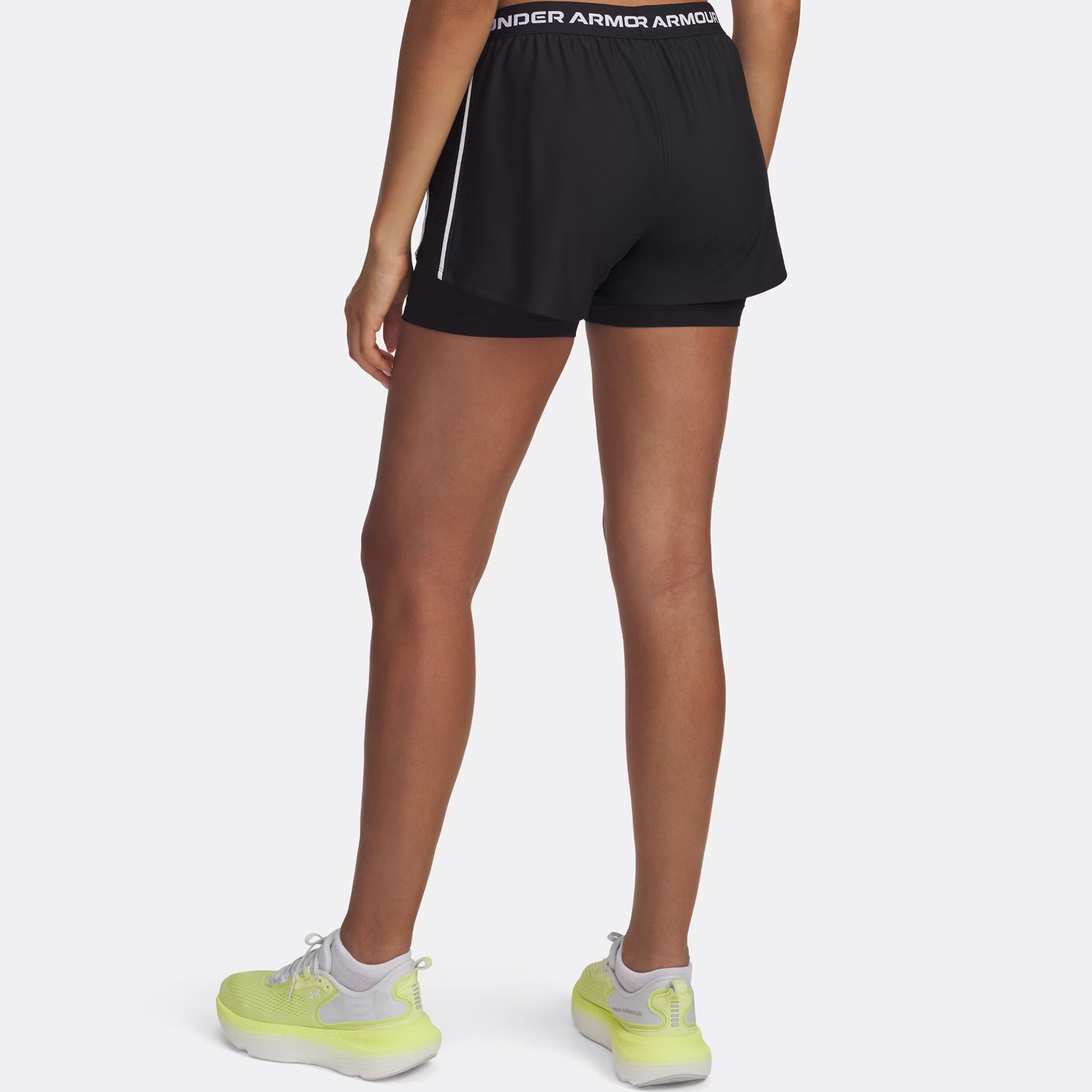 Under Armour Tech Play Up 2in1 Short Avec Poche-balles Femmes - Noir