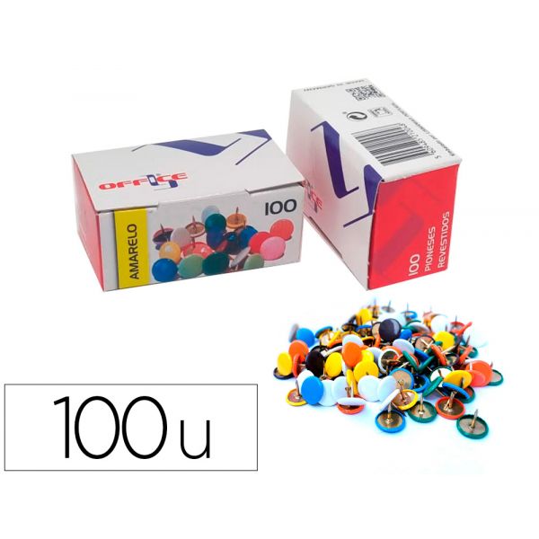 Lismânia Pioneses L-office Amarelo Pack 100 Un
