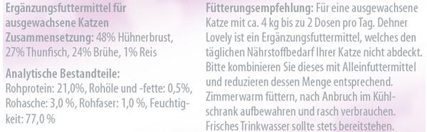 Dehner Premium Lovely Nassfutter für Katzen
