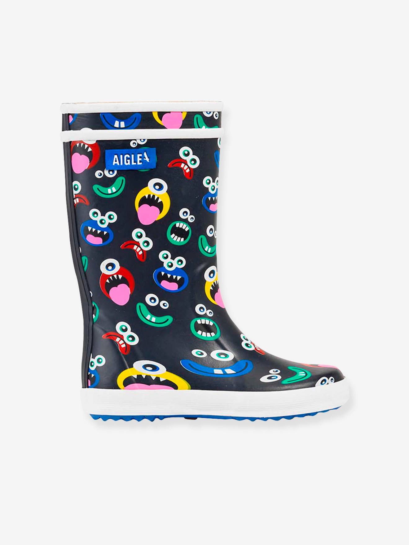 Botas de chuva azuis AIGLE® Lolly Pop Play