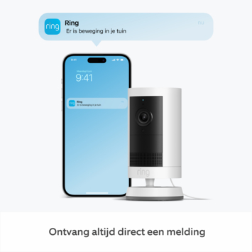 Ring Outdoor Camera Plus Plug-in Wit 2K