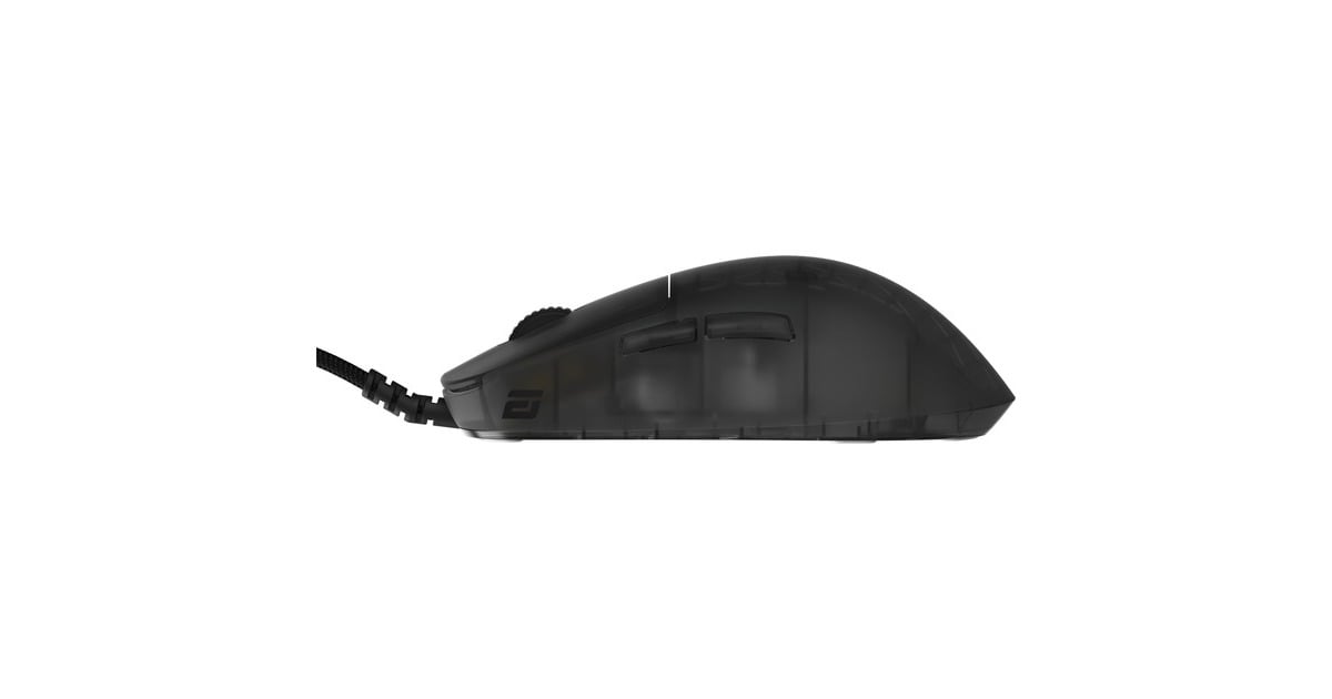 Endgame GearOP1 RGB Gaming Muis - Dark Frost  (Zwart/transparant, 50 - 26.000 DPI, RGB led)