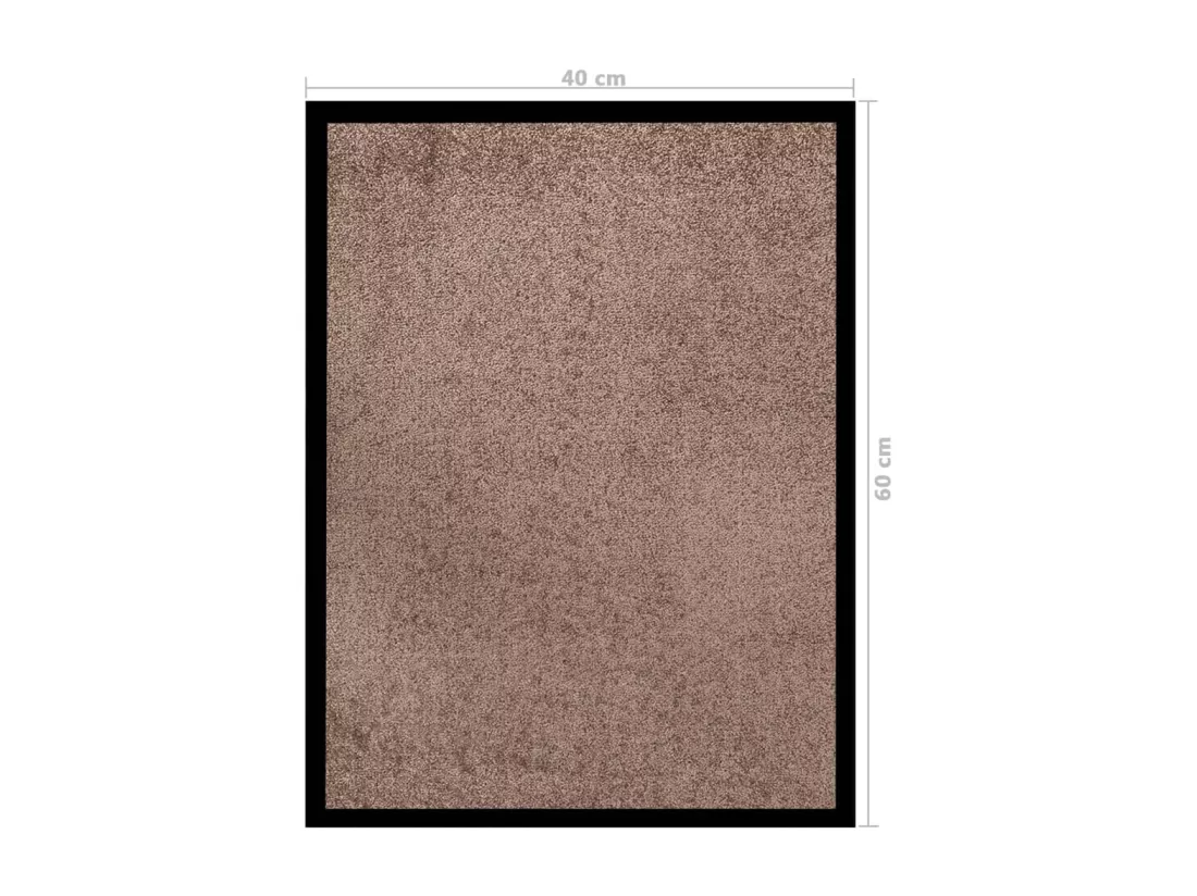 Paillasson Marron 40x60 cm