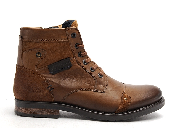 Redskins boots bottine homme nitro marron
