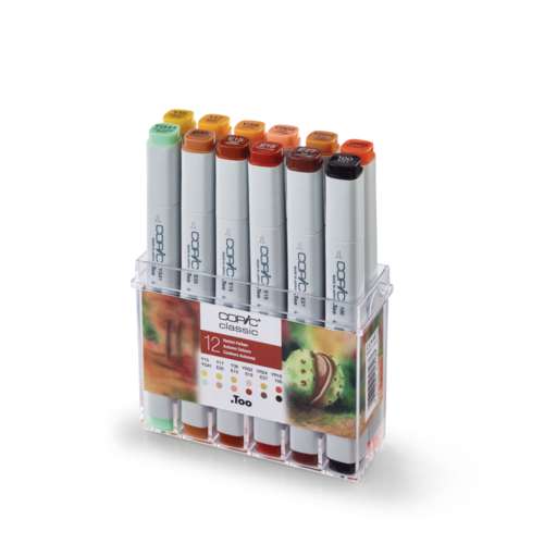 COPIC® classic Marker Set 12er Herbst-Farben